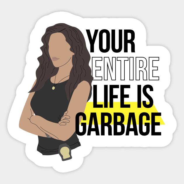 Brooklyn 99 Rosa Diaz Sticker by EllaPhanta